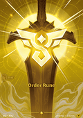 Order Rune (V.2 - Showcase) - Spiritforged (Showcase) [SFD-R06a]