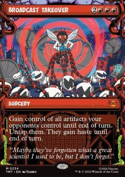 Broadcast Takeover - Teenage Mutant Ninja Turtles: Extras (Mythic) [XTMT-234]