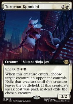 Turncoat Kunoichi - Teenage Mutant Ninja Turtles: Extras (Rare) [XTMT-260]