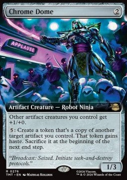 Chrome Dome - Teenage Mutant Ninja Turtles: Extras (Rare) [XTMT-276]