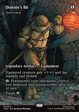 Shadowspear - Teenage Mutant Ninja Turtles: Source Material Cards (Mythic) [PZA-17]
