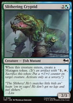 Slithering Cryptid - Teenage Mutant Ninja Turtles (Common) [TMT-168]