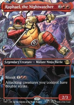 Raphael, the Nightwatcher (V.1) - Teenage Mutant Ninja Turtles: Extras (Rare) [XTMT-213]