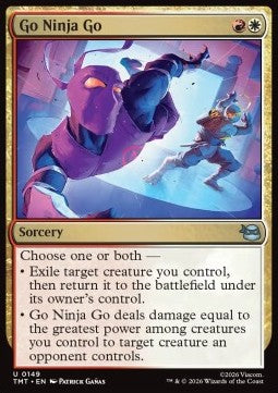 Go Ninja Go - Teenage Mutant Ninja Turtles (Uncommon) [TMT-149]