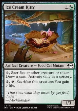 Ice Cream Kitty - Teenage Mutant Ninja Turtles (Common) [TMT-150]