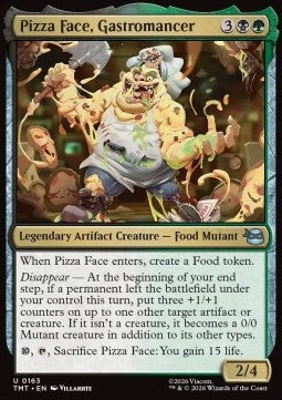 Pizza Face, Gastromancer - Teenage Mutant Ninja Turtles (Uncommon) [TMT-163]