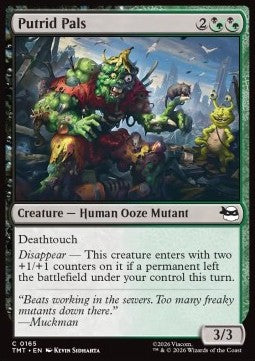 Putrid Pals - Teenage Mutant Ninja Turtles (Common) [TMT-165]