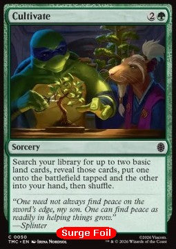 Cultivate - Commander: Teenage Mutant Ninja Turtles: Extras (Common) [XTMC-50]