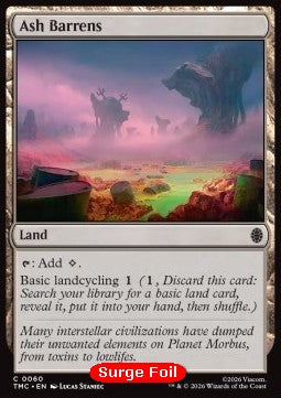 Ash Barrens - Commander: Teenage Mutant Ninja Turtles: Extras (Common) [XTMC-60]