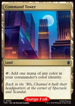 Command Tower - Commander: Teenage Mutant Ninja Turtles: Extras (Common) [XTMC-63]