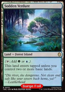 Sodden Verdure - Commander: Teenage Mutant Ninja Turtles: Extras (Rare) [XTMC-74]