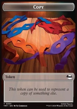 Copy Token // Dinosaur Soldier Token (W 2/2) - Teenage Mutant Ninja Turtles: Tokens (Token) [TTMT-T 1/2]