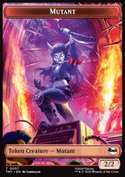 Mutant Token (R 2/2) // Mutagen Token - Teenage Mutant Ninja Turtles: Tokens (Token) [TTMT-T 7/9]