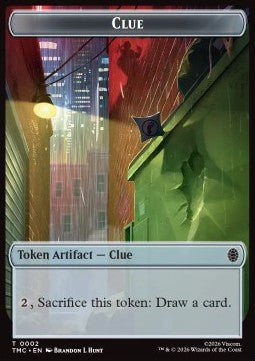 Clue Token // Treasure Token - Teenage Mutant Ninja Turtles: Tokens (Token) [TTMT-CT 2/3]