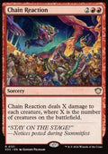 Chain Reaction - Commander: Secrets of Strixhaven (Rare) [SOC-121]