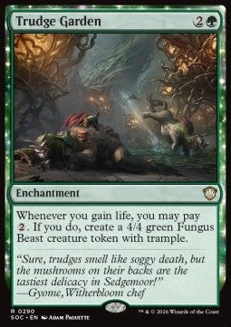Trudge Garden - Commander: Secrets of Strixhaven (Rare) [SOC-290]