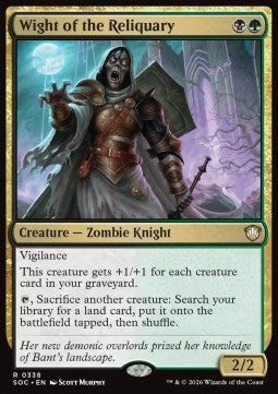 Wight of the Reliquary - Commander: Secrets of Strixhaven (Rare) [SOC-338]