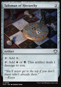 Talisman of Hierarchy - Commander: Secrets of Strixhaven (Uncommon) [SOC-358]