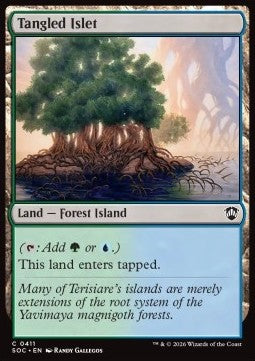 Tangled Islet - Commander: Secrets of Strixhaven (Common) [SOC-411]