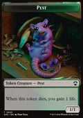 Pest Token (BG 1/1) // Saproling Token (G 1/1) - Secrets of Strixhaven: Tokens (Token) [TSOS-CT 23/18]