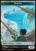 Fractal Token (GU 0/0) // Boar Token (G 2/2) - Secrets of Strixhaven: Tokens (Token) [TSOS-CT 5/15]