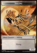 Inkling Token (WB 1/1) // Fractal Token (GU 0/0) - Secrets of Strixhaven: Tokens (Token) [TSOS-T 6/4]