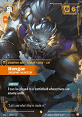 Rengar, Trophy Hunter (V.2 - Showcase) - Unleashed (Showcase) [UNL-120a]