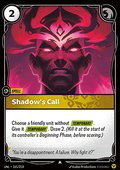 Shadow's Call - Unleashed (Uncommon) [UNL-165]