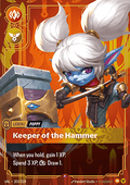 Poppy, Keeper of the Hammer (V.1 - Rare) - Unleashed (Rare) [UNL-203]
