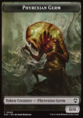 Phyrexian Germ Token (B 0/0) // Thopter Token (A 1/1) - Secrets of Strixhaven: Tokens (Token) [TSOS-CT 9/28]