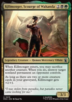 Killmonger, Scourge of Wakanda