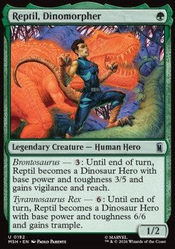 Reptil, Dinomorpher
