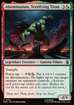 Abomination, Terrifying Titan