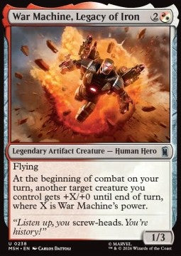 War Machine, Legacy of Iron