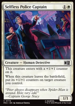 Selfless Police Captain