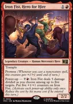 Iron Fist, Hero for Hire