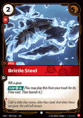 Brittle Steel