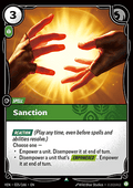 Sanction