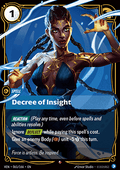Decree of Insight