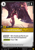 Escaped Grayback