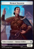 Human Soldier Token (W 1/1) // Treasure Token