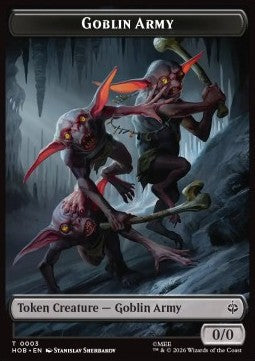 Goblin Army Token (B 0/0) // Treasure Token
