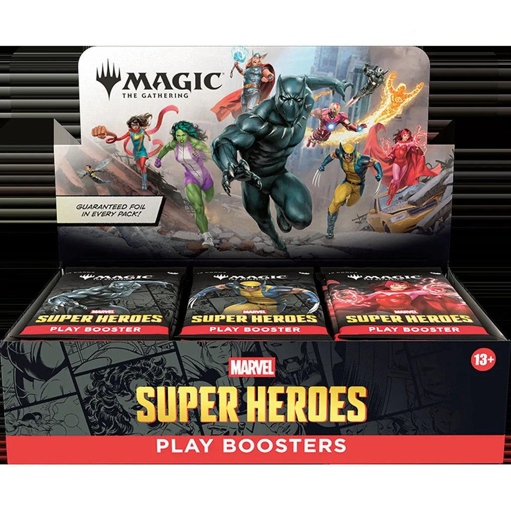 MARVEL SUPER HEROES | PLAY BOOSTER DISPLAY | MAGIC THE GATHERING | ESPAÑOL *RESERVA*