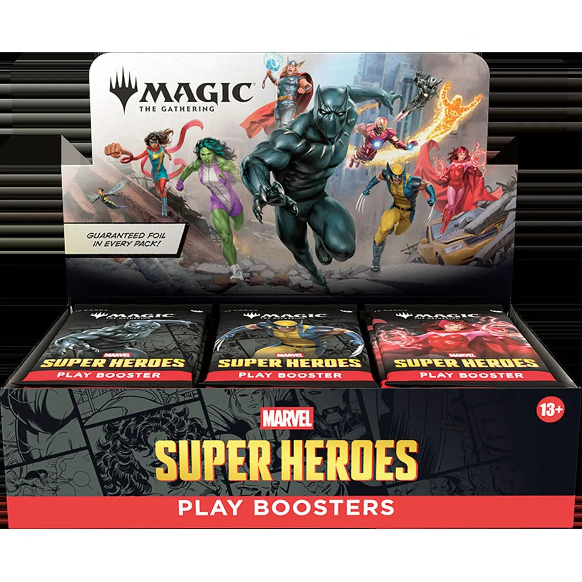 MARVEL SUPER HEROES | PLAY BOOSTER DISPLAY | MAGIC THE GATHERING | ESPAÑOL *RESERVA*