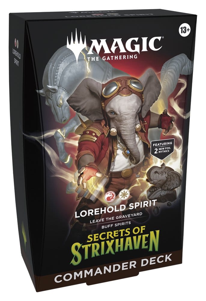 [ RESERVA ] SECRETOS DE STRIXHAVEN | Commander Deck: "LOREHOLD SPIRIT" | MAGIC THE GATHERING | INGLÉS
