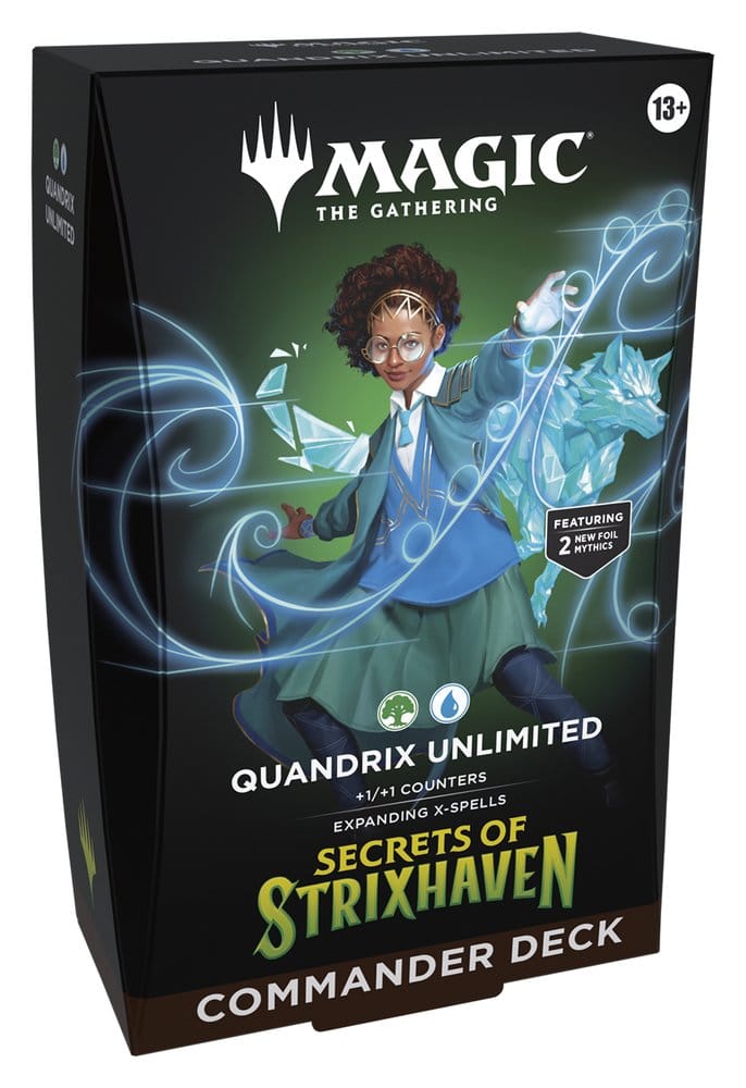[ RESERVA ] SECRETOS DE STRIXHAVEN | Commander Deck: "QUANDRIX UNLIMITED" | MAGIC THE GATHERING | INGLÉS