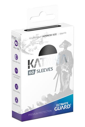 Fundas Katana Tamaño Japonés Negro | 60 Fundas | ULTIMATE GUARD - JotaCards - Tu Tienda de TCG