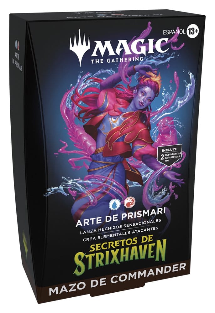 [ RESERVA ] SECRETOS DE STRIXHAVEN | Commander Deck: "ARTE DE PRISMARI" | MAGIC THE GATHERING | ESPAÑOL