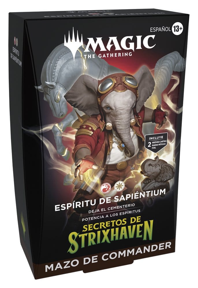 [ RESERVA ] SECRETOS DE STRIXHAVEN | Commander Deck: "ESPIRITU DE SAPIENTIUM" | MAGIC THE GATHERING | ESPAÑOL