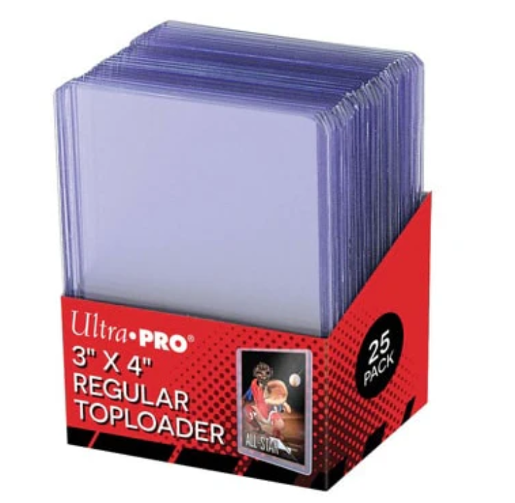 Fundas Standard Toploader Regular (25 unidades) | ULTRA PRO - JotaCards - Tu Tienda de TCG